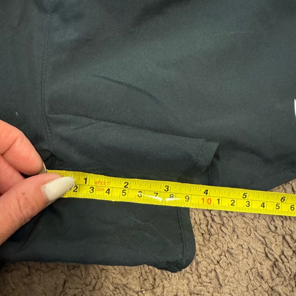 Nike Dri-Fit Black High Rise Mesh Lined Running Shorts Race Black White M - Picture 6 of 6